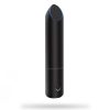 Rechargeable Mini Personal Massager with Precision Tip - Waterproof Travel Companion - Black
